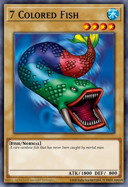 7 Colored Fish, Speed Duel: Streets of Battle City SBC1-ENC09