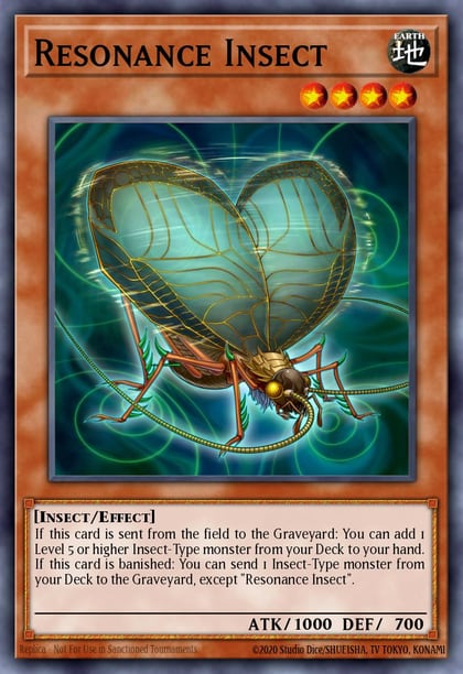 Resonance Insect, Speed Duel: Streets of Battle City SBC1-END07