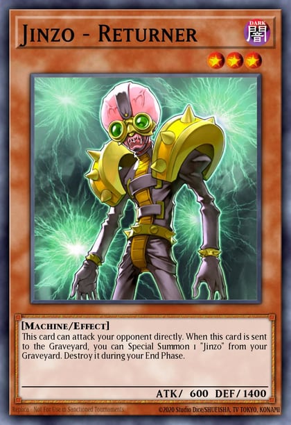 Jinzo - Returner, Speed Duel: Streets of Battle City SBC1-ENE03