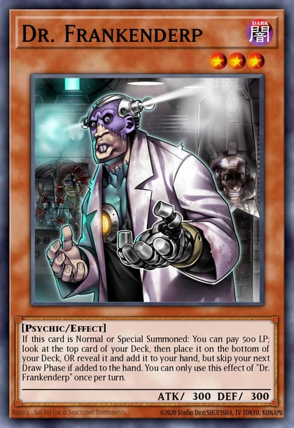 Dr. Frankenderp, Speed Duel: Streets of Battle City SBC1-ENE06