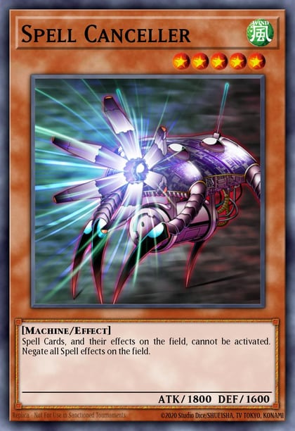 Spell Canceller, Speed Duel: Streets of Battle City SBC1-ENE08
