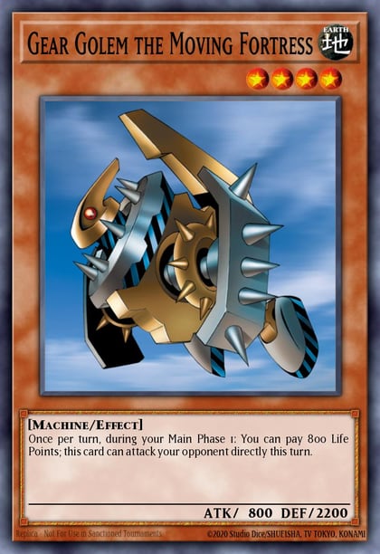 Gear Golem the Moving Fortress, Speed Duel: Streets of Battle City SBC1-ENF02
