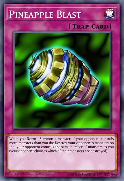 Pineapple Blast, Speed Duel: Streets of Battle City SBC1-ENF16