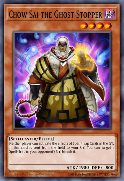 Chow Sai the Ghost Stopper, Speed Duel: Streets of Battle City SBC1-ENG02