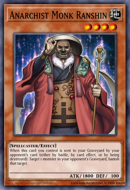 Anarchist Monk Ranshin, Speed Duel: Streets of Battle City SBC1-ENG04