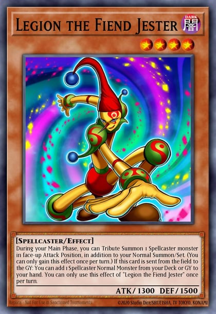 Legion the Fiend Jester, Speed Duel: Streets of Battle City SBC1-ENG07