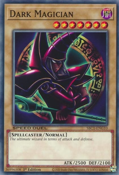 Dark Magician (G), Speed Duel: Streets of Battle City SBC1-ENG10