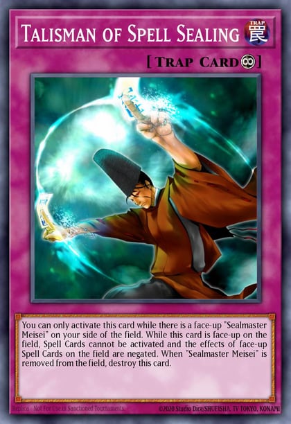Talisman of Spell Sealing, Speed Duel: Streets of Battle City SBC1-ENG17