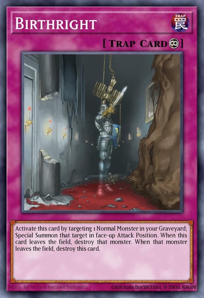 Birthright, Speed Duel: Streets of Battle City SBC1-ENG18