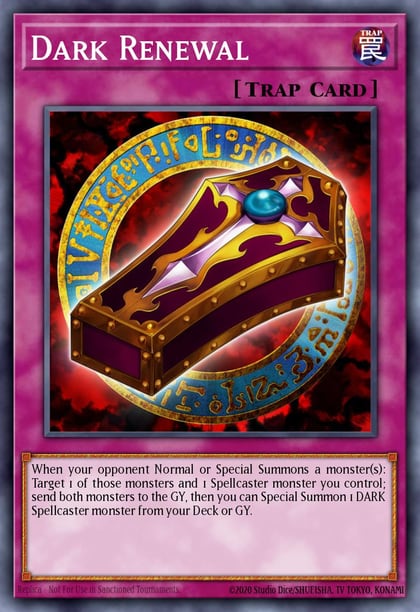 Dark Renewal (Secret Rare), Speed Duel: Streets of Battle City SBC1-ENG19