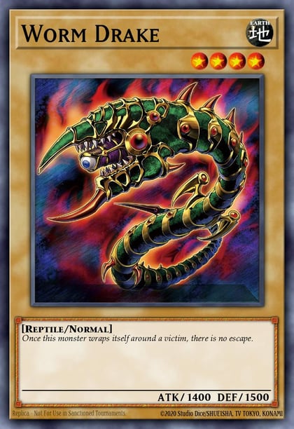 Worm Drake, Speed Duel: Streets of Battle City SBC1-ENH04