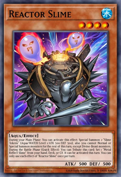 Reactor Slime, Speed Duel: Streets of Battle City SBC1-ENH05