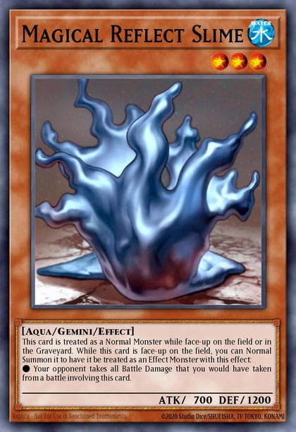 Magical Reflect Slime, Speed Duel: Streets of Battle City SBC1-ENH08