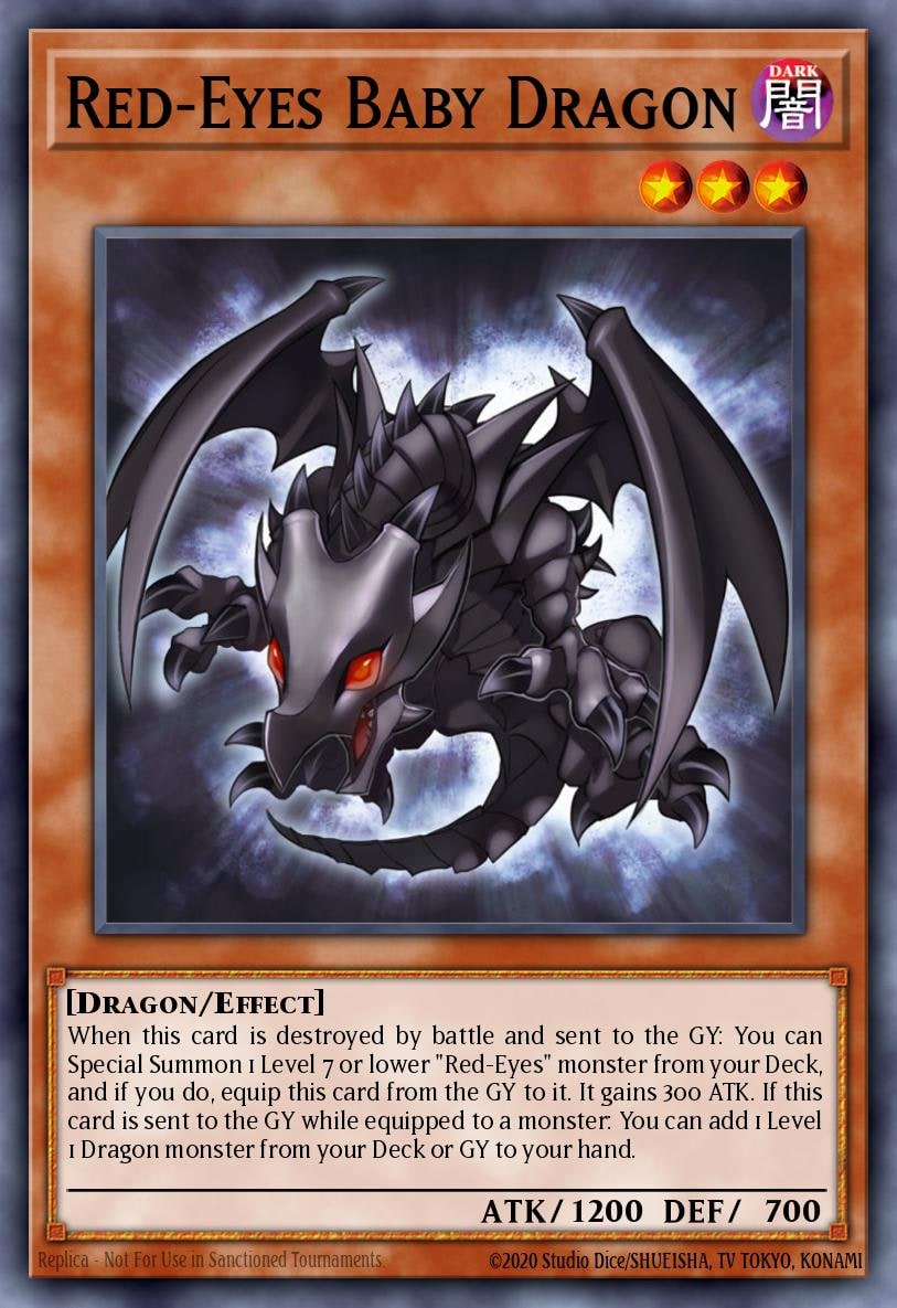 Red-Eyes Baby Dragon, Speed Duel: Streets of Battle City SBC1-ENI10