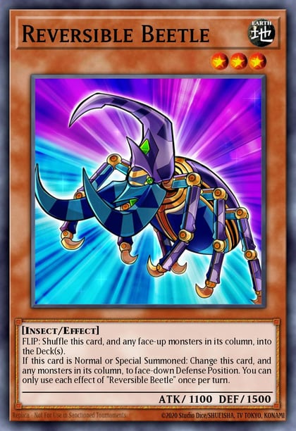 Reversible Beetle, Speed Duel: Streets of Battle City SBC1-ENI11