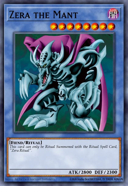Zera the Mant, Speed Duel: Streets of Battle City SBC1-ENI13