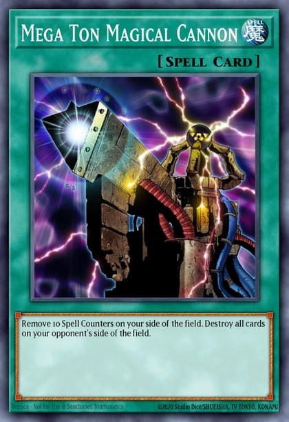 Mega Ton Magical Cannon, Speed Duel: Streets of Battle City SBC1-ENI18