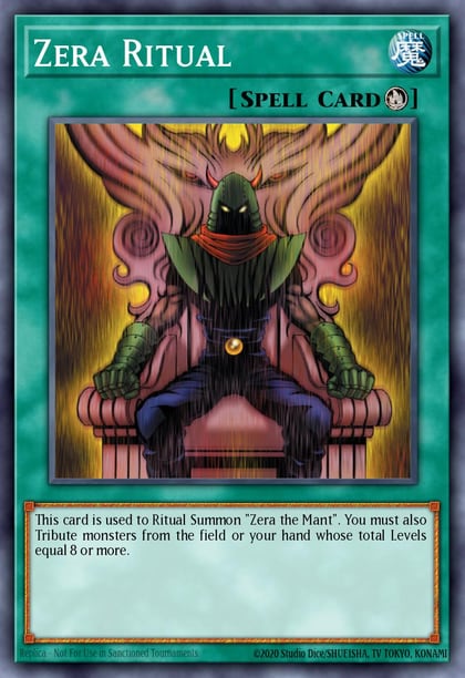 Zera Ritual, Speed Duel: Streets of Battle City SBC1-ENI19