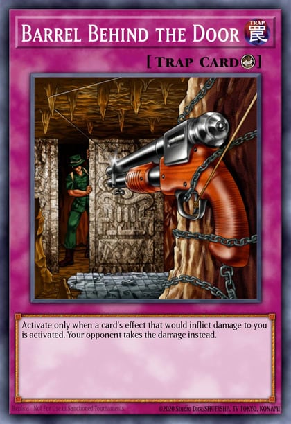 Barrel Behind the Door, Speed Duel: Streets of Battle City SBC1-ENI20