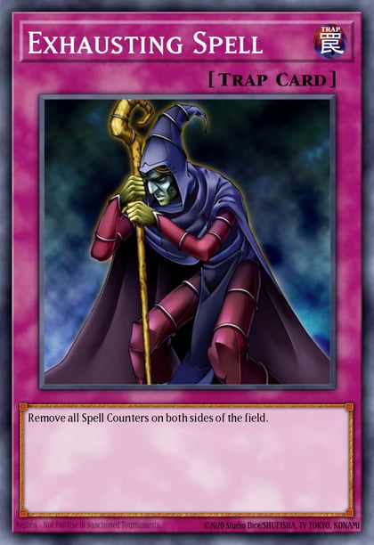 Exhausting Spell, Speed Duel: Streets of Battle City SBC1-ENI21