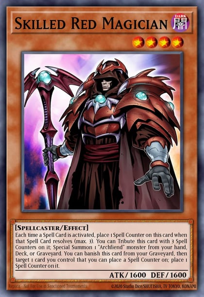 Skilled Red Magician, Speed Duel: Streets of Battle City SBC1-ENI26