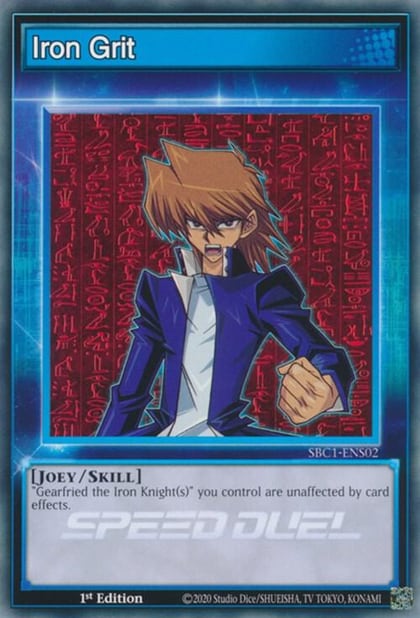 Iron Grit, Speed Duel: Streets of Battle City SBC1-ENS02