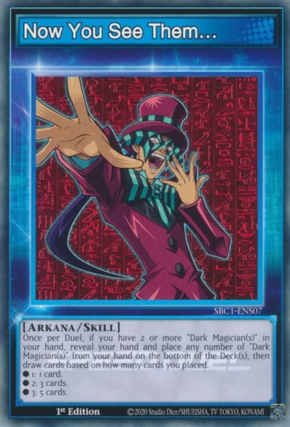 Now You See Them..., Speed Duel: Streets of Battle City SBC1-ENS07