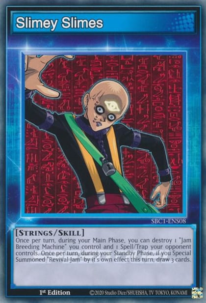 Slimey Slimes, Speed Duel: Streets of Battle City SBC1-ENS08