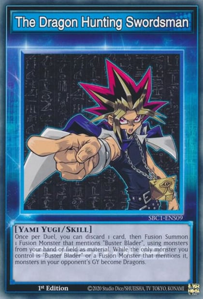 The Dragon Hunting Swordsman, Speed Duel: Streets of Battle City SBC1-ENS09
