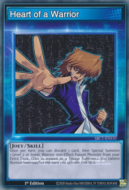 Heart of a Warrior, Speed Duel: Streets of Battle City SBC1-ENS10