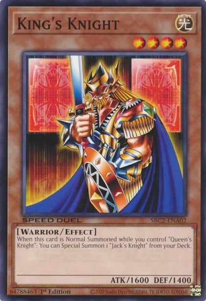 King's Knight, Speed Duel: Battle City Finals SBC2-ENA02