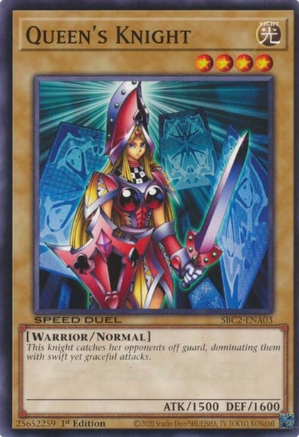 Queen's Knight, Speed Duel: Battle City Finals SBC2-ENA03