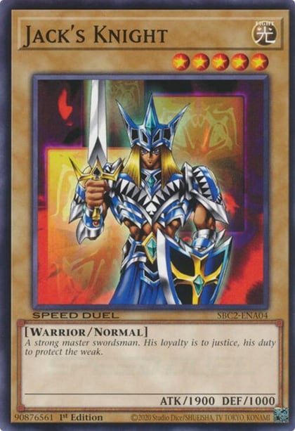 Jack's Knight, Speed Duel: Battle City Finals SBC2-ENA04