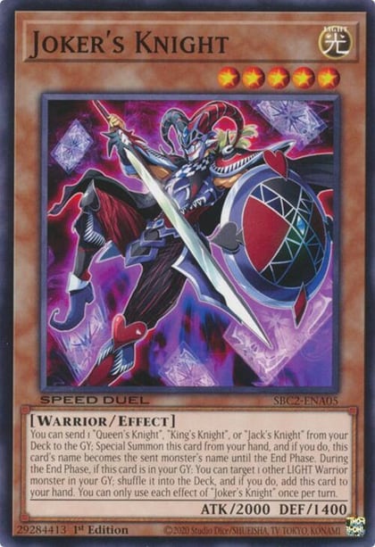 Joker's Knight, Speed Duel: Battle City Finals SBC2-ENA05