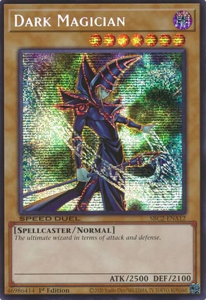 Dark Magician (PSR), Speed Duel: Battle City Finals SBC2-ENA12