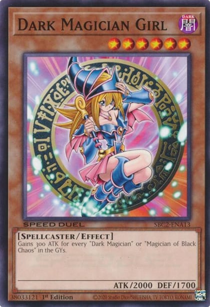 Dark Magician Girl, Speed Duel: Battle City Finals SBC2-ENA13