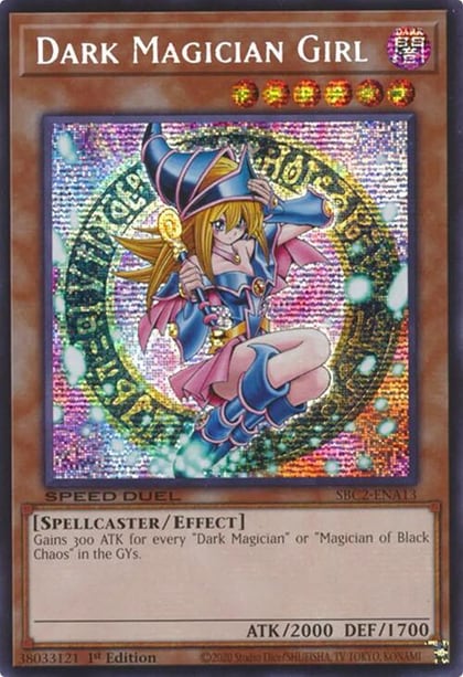Dark Magician Girl (PSR), Speed Duel: Battle City Finals SBC2-ENA13