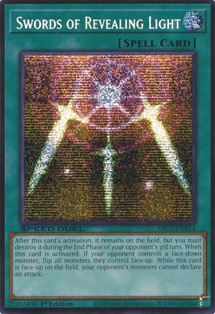 Swords of Revealing Light (PSR), Speed Duel: Battle City Finals SBC2-ENA14