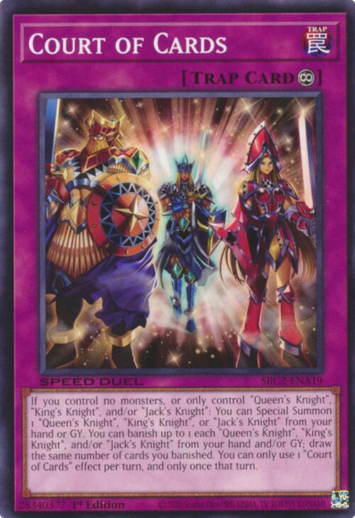 Court of Cards, Speed Duel: Battle City Finals SBC2-ENA19