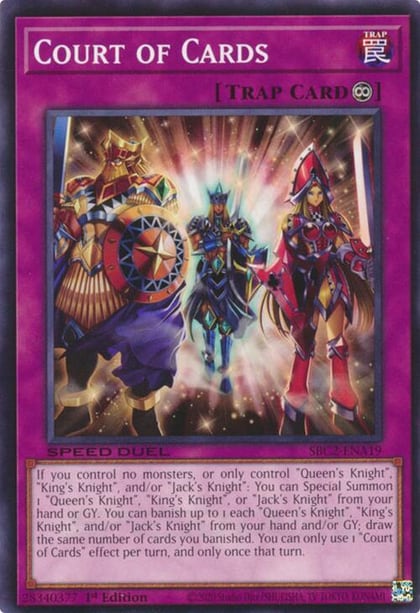 Court of Cards, Speed Duel: Battle City Finals SBC2-ENA19