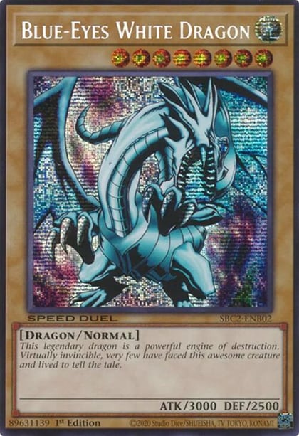 Blue-Eyes White Dragon (PSR), Speed Duel: Battle City Finals SBC2-ENB02