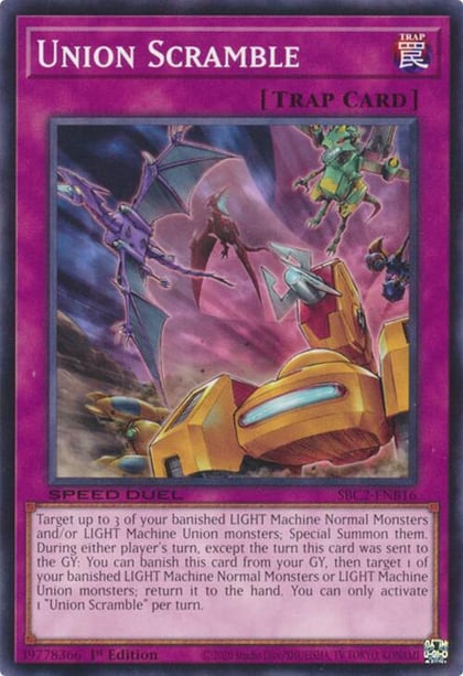 Union Scramble, Speed Duel: Battle City Finals SBC2-ENB16