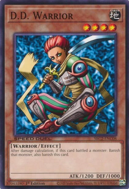 D.D. Warrior, Speed Duel: Battle City Finals SBC2-ENC08