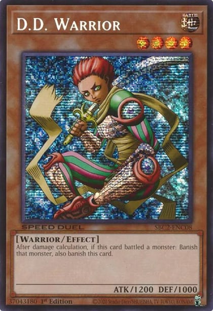 D.D. Warrior (PSR), Speed Duel: Battle City Finals SBC2-ENC08