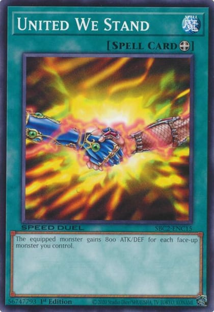 United We Stand, Speed Duel: Battle City Finals SBC2-ENC15