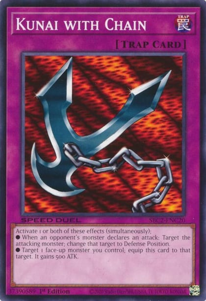 Kunai with Chain, Speed Duel: Battle City Finals SBC2-ENC20