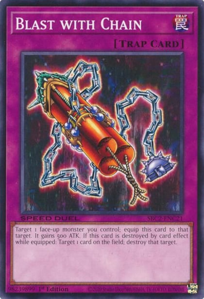 Blast with Chain, Speed Duel: Battle City Finals SBC2-ENC21