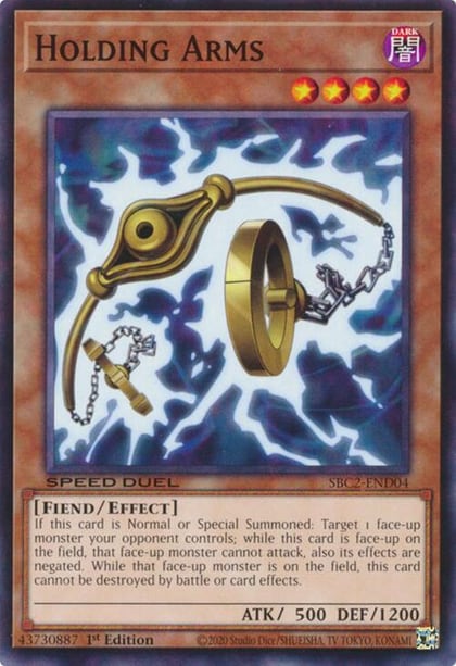 Holding Arms, Speed Duel: Battle City Finals SBC2-END04