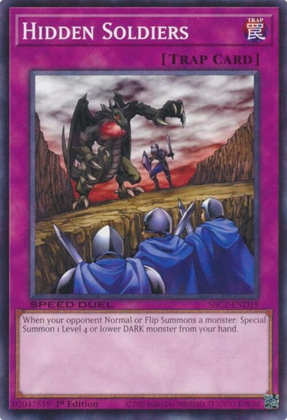 Hidden Soldiers, Speed Duel: Battle City Finals SBC2-END19