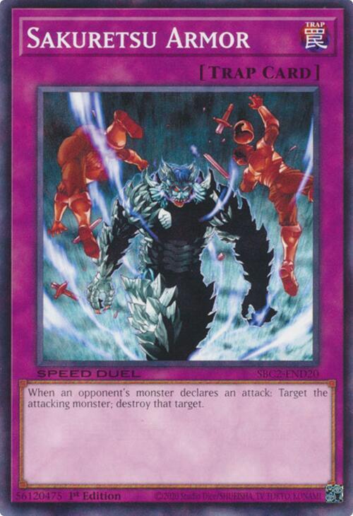 Sakuretsu Armor, Speed Duel: Battle City Finals SBC2-END20